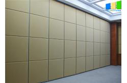China Modern Melamine Surface Folding Partition Walls / Sound Proof Room Partitions supplier