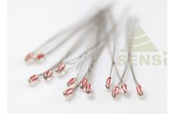 China Firm Structure Negative Temperature Coefficient Thermistor , Radial Glass NTC Thermistor supplier