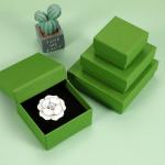 Cardboard Paper Lid And Base Gift Box Packaging Luxury Jewelry Box With Foam Insert for sale