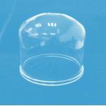 Clear Transparent Borosilicate Glass Dome With Softening Temperature Of 820°C Perfect
