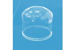 China Clear Transparent Borosilicate Glass Dome With Softening Temperature Of 820°C Perfect supplier