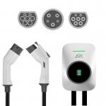 Residential Wallbox Type 2 Type1 Plug OCPP 32A EV Car Charger For Tesla for sale