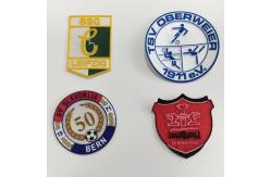 China Washable Heat Transfer Flock Labels , Custom Screen Printing Patches supplier