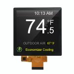 480x480 Dots PCAP TFT Display 4 Inch Square Type 40 Pins With RGB And SPI Interface for sale