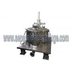 Manual Discharge Basket Type Centrifuge ， Solid Liquid Separation for sale