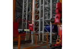 China Electric Stacker Crane System Longevity Warehouse Stacker Crane Pallet Lift Stacker supplier