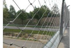 China Flexible 304 Stainless Steel Wire Rope Mesh For Balustrade Or Railing supplier