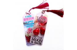 China Three-Dimensional Lenticular Bookmark Advanced 3D Hologram Marker supplier