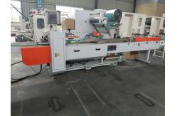 China Automatic Toilet Tissue Paper Single Roll Packing Machine PLC Adjustable Size supplier