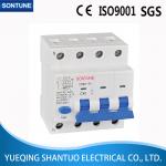 C40 4P Residual Current Breaker With Overload Protection Plastic Texture for sale
