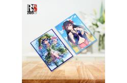 China Opp Plastic Cardboard Hard Game Card Sleeves Clear Trading Card Plastic Sleeves supplier