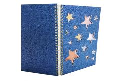 China C1S Hardcover Disc Spiral Binding Notebook Planner ODM Shinier Covers supplier