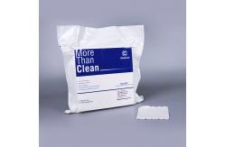 China 120gsm 12x12 Polyester Cleanroom Wipers Disposable LCD Screen Wipes supplier