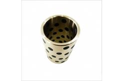China Phosphor Cast Bronze Bearings Graphite Plugged Bushings Durable Material supplier