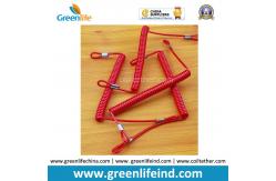 China Engines Kill Stop Tether Colosed Safety Swith Red Soft Coil Strap supplier