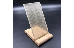 China 15mm Speciality Glass Laminated Wired Glass For Window Glass With Unique Design supplier