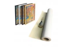 China Stretched Wide Format 380gsm Inkjet Matte Eco Solvent Canvas Roll supplier