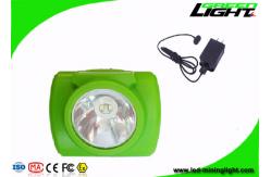 China Underground Safety Cordless Mining Lights With  Adjustable Stainless Steel Clip supplier