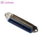 36 Pin Centronic Easy Type Solder Female Connector Certified UL for sale