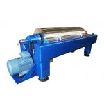 Industrial Horizontal Continuous Decanter Separator - Centrifuge For Wastewater Treatment for sale