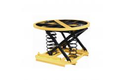 China Auto Leveling Pallet Spring Loaded Lift Table 4000 Lb Level Loader supplier