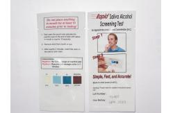 China Home Use Rapid Test Cassette Oral Alcohol Test Strips OEM Packaging supplier