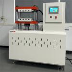 Rubber Products Plate Vulcanizing Press Equipment 100t Capacity Heating Up Time Normal Temperature～160℃ About 20min for sale