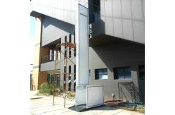 China Outdoor Disabled 6.5m Residential Vertical Platform Lift For Wheelchair supplier