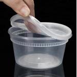 Mini eco-friendly pp transparent plastic disposable sauce cup with lid cover for sale