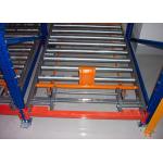 Anti Corrosion Gravity Flow Pallet Rack Robot Welding Warehouse Storage Shelves for sale