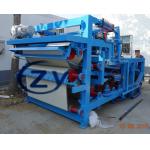 Fiber Dewatering Cassava Machine Belt Press 4t / H Fiber Input for sale
