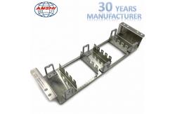China 100 Pairs 150 Pairs Back Mount Frame 19 Inch Rack 3U Height Recessed supplier