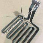 Heating Element Immersion Flat Tubular Oil Heater For KFC Fryer for sale