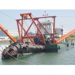 Small 12-inch African river sand pumping cutter suction dredger with a sand pumping capacity of 300m3/h for sale