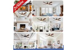 China Retro Ceiling Fan Trending New 5 MDF Blades With Lights Traditional Pull Chain supplier