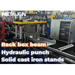 Customizable Box Beam Rack Roll Forming Machine With Dual Sided Horizontal Movement for sale