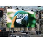 Super Slim Outdoor Led Screen Rental , Flexible Led Display Video Wall With 2 Years Warranty for sale