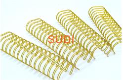 China High Gloss 1-3/4 Inch Wire Spiral Binding Coils For Schoolbook supplier