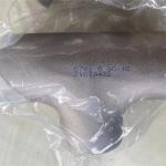 Reducing Tee Fitting 90/10 Copper Nickel 4*2 Butt Welding Fittings for sale