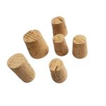 Small Tapered Conical Cork Bottle Stopper Replacement Flexibility ODM for sale