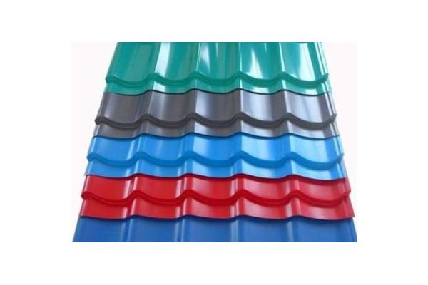 Cutting Punching Gi Colour Coated Roofing Sheets 6000mm For Buliding
