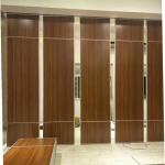 Hotel Moving Partition Door Soundproof Fireproof Movable Partition Wall For Dance Room for sale