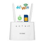 SMA Detachable Antennas Wifi CPE Dual Sim Modem Router Unlock 4g Wireless LTE 150mbps for sale