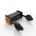 China Outdoor Powercon Connector Coupler Adapter Gender Male Male Adapter Power Connector For Linking Cables manufacturer