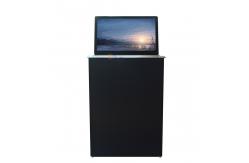 China Motorized Microphone Computer Screen Lifter With 15.6 Inch Retractable Lifting Screen supplier