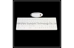 China Dynamic Sealing Silicone Rubber Keyboard Usb Or Ps2 Connection Ce Approvals supplier