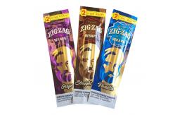 China Mylar Empty Tobacco Cigar Humidor Bag Blunt Wrapper Smell Proof ASP supplier