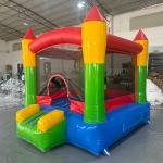 Colorful Moonwalk Mini Inflatable Jumping Castle Inflatable Bouncer Slide Combo for Kids Amusement Park for sale