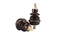 China Brown Transformer Porcelain Bushing Ceramic Bushing Insulator M20 supplier
