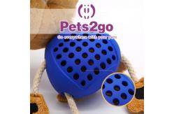 China 177X138mm Fuzzy Pet Chew Toys For Teeth Cleaning supplier